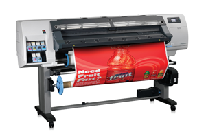 Umweltfreundlicher Latexdrucker für große Digitaldruckformate.