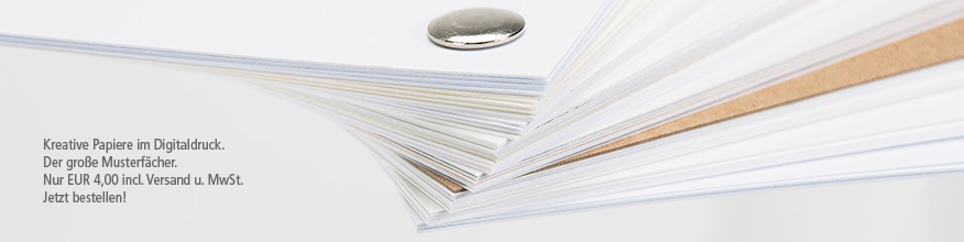 Emotionen transportieren: Sch&ouml;ne Papiere in unserem Digitaldruck-Musterf&auml;cher
