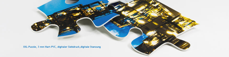 XXL-Puzzle in Outdoorqualit&auml;t - Digitaler Siebdruck
