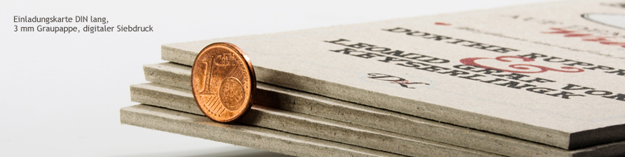 3 mm starke Graupappe digital bedrucken