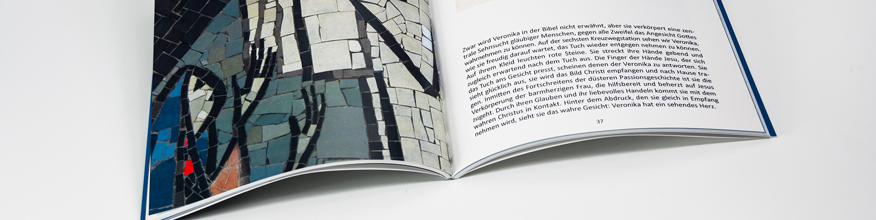 Brosch&uuml;re mit Umschlagausklappern, Digitaldruck