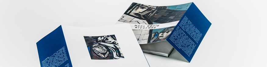 Booklet, Klebebindung, Ausklapper