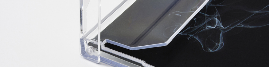 AUfstellkalender Detail, Acrylbox