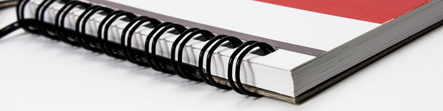 Kalender mite Drahtkammbindung