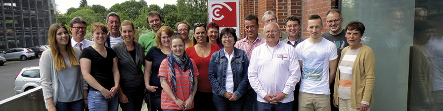 Das Team der Coloour Connection, Frankfurt