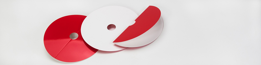 Runde Karte, 4-seitig, passt in eine DIN lang-H&uuml;lle