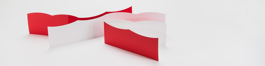 Klappkarte mit Doppelwelle, digitale Stanzung