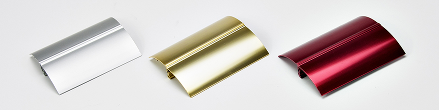 KLemmf&uuml;&szlig;e f&uuml;r Tischaufsteller, Aluminium, 3 Farben