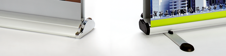 Doppelseitige RollUps f&uuml;r den Indoor- und Outdooreinsatz