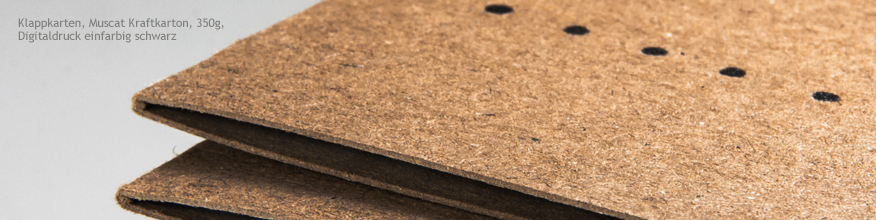 Klappkarte DIN A5, tolle Materialien