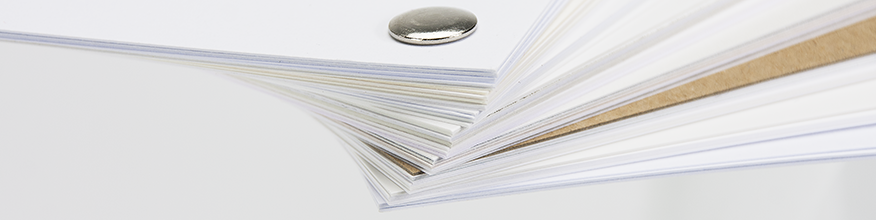 Papiermusterfächer - Nahaufnahme