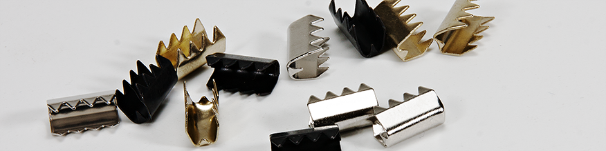 Verschlussklemmen Gummibandbindung