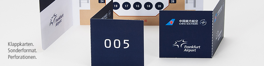 Bordkarten, Sonderformate, Perforationen