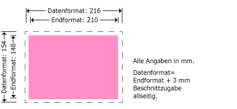 Loseblattsammlung DIN A5 Produktskizze
