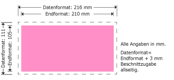 Loseblattsammlung DIN lang Produktskizze