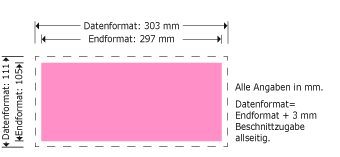 Loseblatt 1/2 DIN A4 Produktskizze