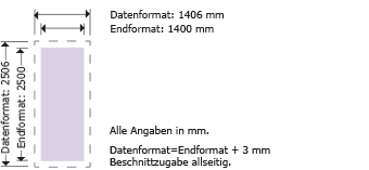 X-Banner XL Produktskizze