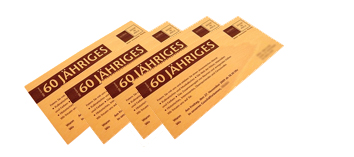 Karte, Postkarte aus Holz Detailansicht