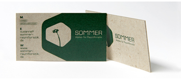 Visitenkarten (Besondere Kartons) Detailansicht