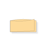 Klappkarten,  DIN lang „Berg & Tal”