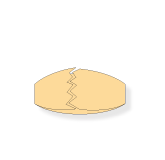 Klappkarten,  DIN lang „Bonbon”