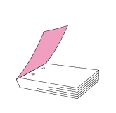 DIN A5 quer mit Buchschrauben