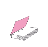 DIN A6 hoch mit Buchschrauben