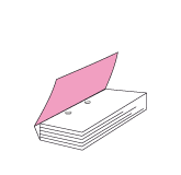 DIN lang hoch mit Buchschrauben