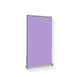 RollUp Double, 100 cm breit