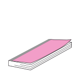 F&auml;lzelbindung 1/2 DIN A4 hoch/quer