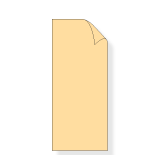 Flyer 1/2 DIN A2, 594 x 210 mm