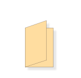 Flyer, gefalzt, DIN A7 hoch