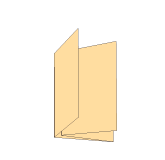 DIN A5 hoch, Doppelparallelfalz