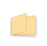 DIN A5 quer, Doppelparallelfalz