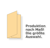 DIN lang hoch, Wickelfalz