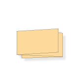 DIN lang quer, Zickzackfalz, 6-seitig