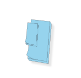 Notizblock DIN lang 98 x 210