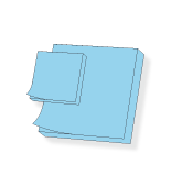 Notizblock 210 x 210 mm