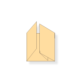 148 x 148 mm, Wickelfalz, 8-seitig