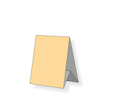 Tischaufsteller DIN A6 hoch