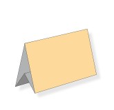 Tischaufsteller DIN A5 quer