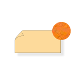 Karte, Postkarte aus Holz