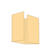 DIN A5 hoch, Altarfalz