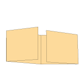 DIN A5 quer, Altarfalz