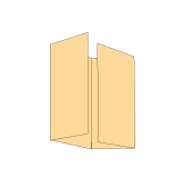 DIN lang hoch, Altarfalz