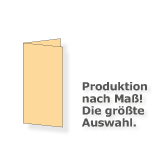 Flyer, gefalzt, DIN lang hoch