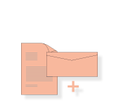 Briefmailing DIN A4, 2-seitig