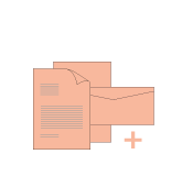 Briefmailing DIN A4, Beilage DIN A4