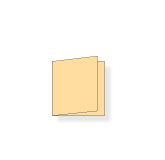 Klappkarten. 105 x 105, Laserschnitt