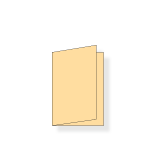 Klappkarten, 105 x 148, Laserschnitt